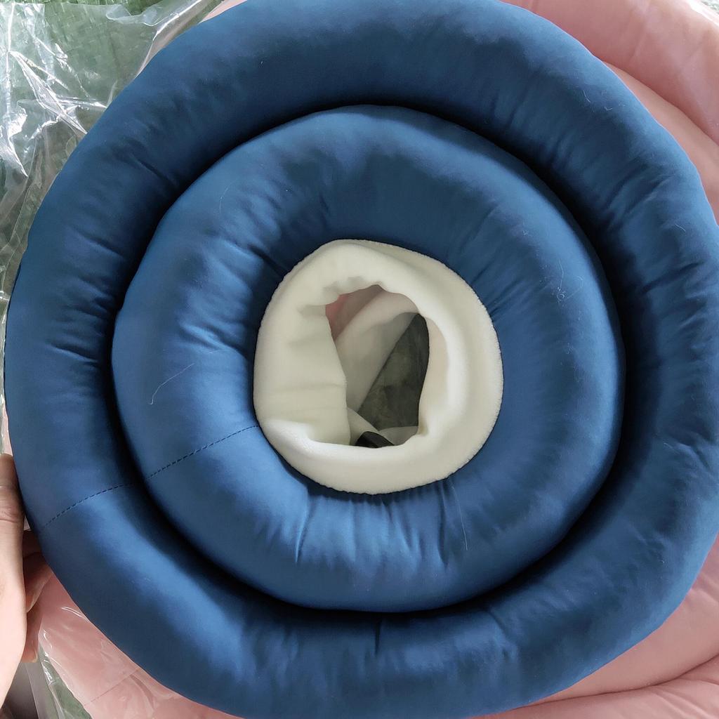 Waterproof Recovery Collar for Cats & Dogs: Anti-Licking Neck Cone, Enlarged & Deepened for Large Pets.