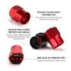 2026 Hot For VOLKSWAGEN VW 4pcs Car Wheel Tire Valve Tyre Caps Universal Auto Accessories For Volkswagen VW Golf 4 5 6 7 GTI Tig