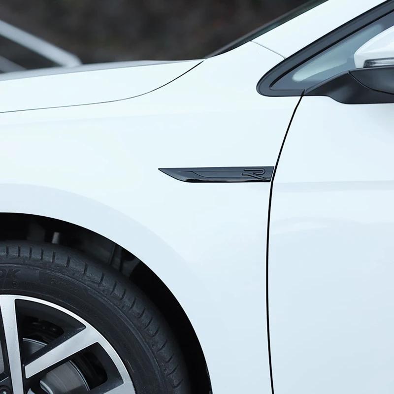 2026 Hot For VW VOLKSWAGEN For Volkswagen VW Golf 8 2019 2020 2021 2022 2023 MK8 Car Accessories Trim Side Fender Front ABS Embl