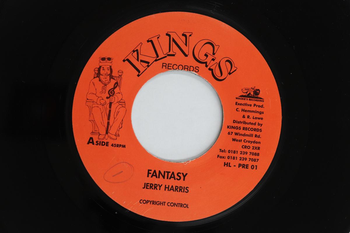 

7inch Record JERRY HARRIS - Fantasy / Fantasy Rock Dub HLPRE01 KING RECORDS UK Reggae, Ska & Dub Used