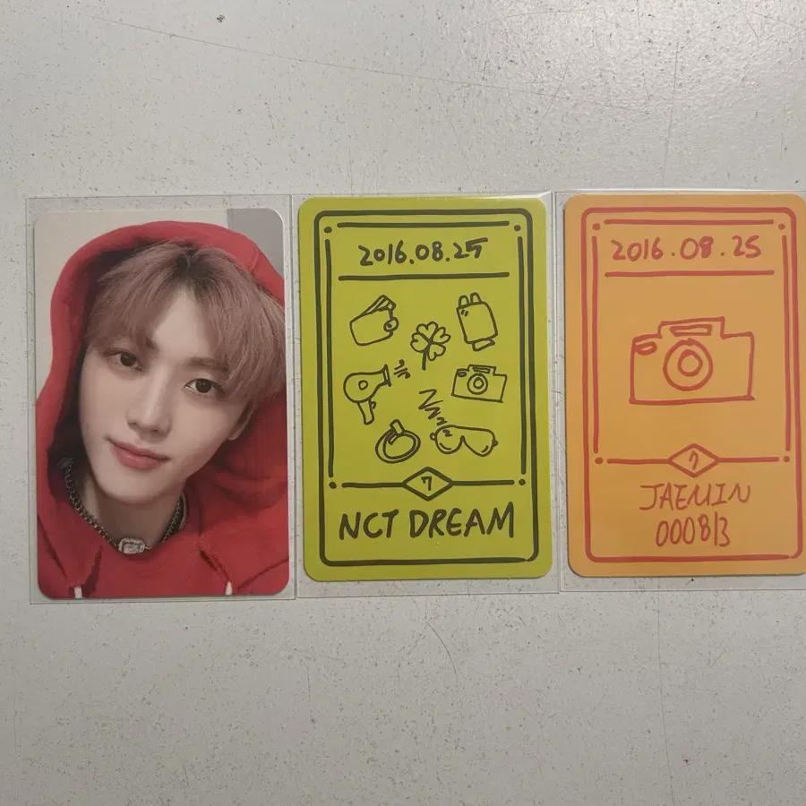 

NCT Dream Jaemin 7-я годовщина Лаки Карта Фотокарточка Полный набор Продажа
