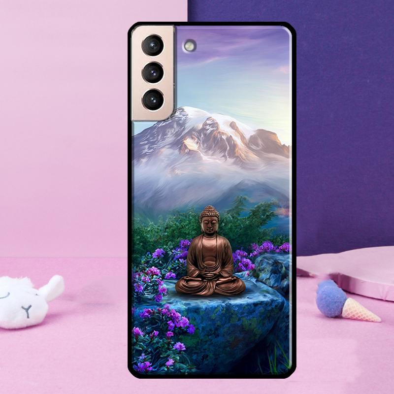 Buddha Budha Phone Case For Samsung Galaxy S25 S24 Ultra S9 S10 S20 S21 S22 Plus S23 FE S24 FE Cover