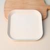 Wheat Straw Tableware Spit Bone Dish Household Plastic Dessert Dishes Dining Garbage Dish Sauce Dish Small Square Plate