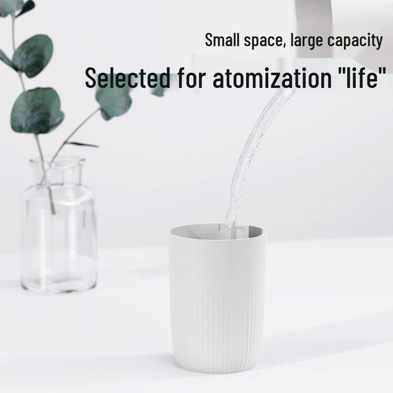Compact USB Spray Humidifier - Quiet, High Mist Output for Home, Bedroom, Office, or Desktop