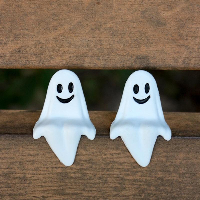 20PCS Halloween Decorative Specter Ornament For Themed Parties Plastic Crafting Easy Setups Tabletop Accent