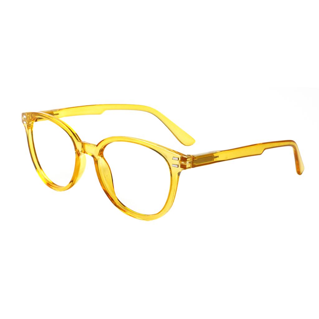 Turezing Reading Glasses Spring Hinge HD Blue Light Lenses for Women Men +0 To +4 0 Fashion Prescription Eyewear