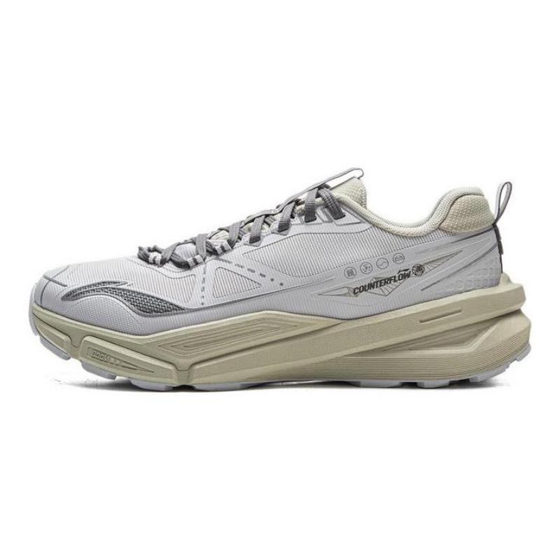 Li-Ning CF Xanlan Unisex Low Hiking Shoes Moon Yarn Gray AHTV027-4 44