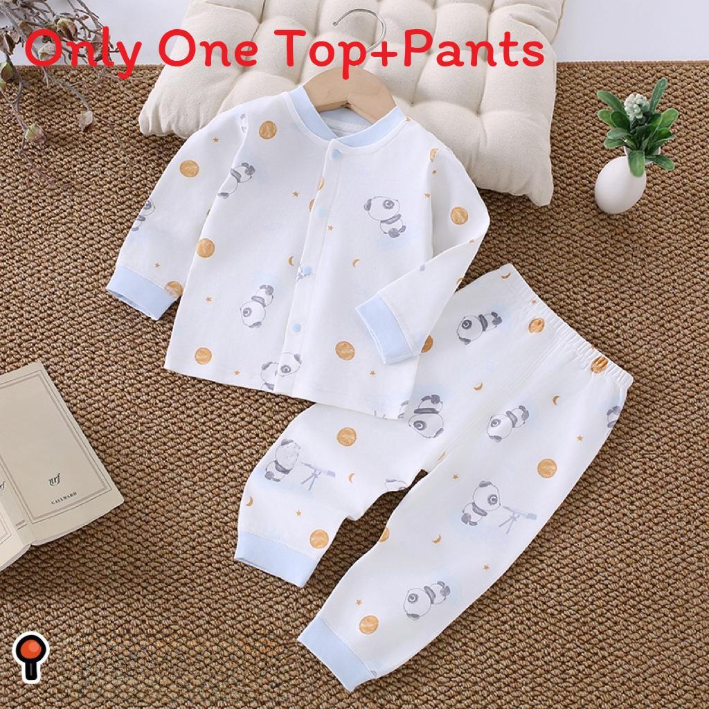 Childrens Cotton Pajama Set With Antibacterial Technology For Babies And Infants