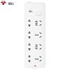 BULL GN403 Power Strip with Safety Gates CN Plug (adapter Included)