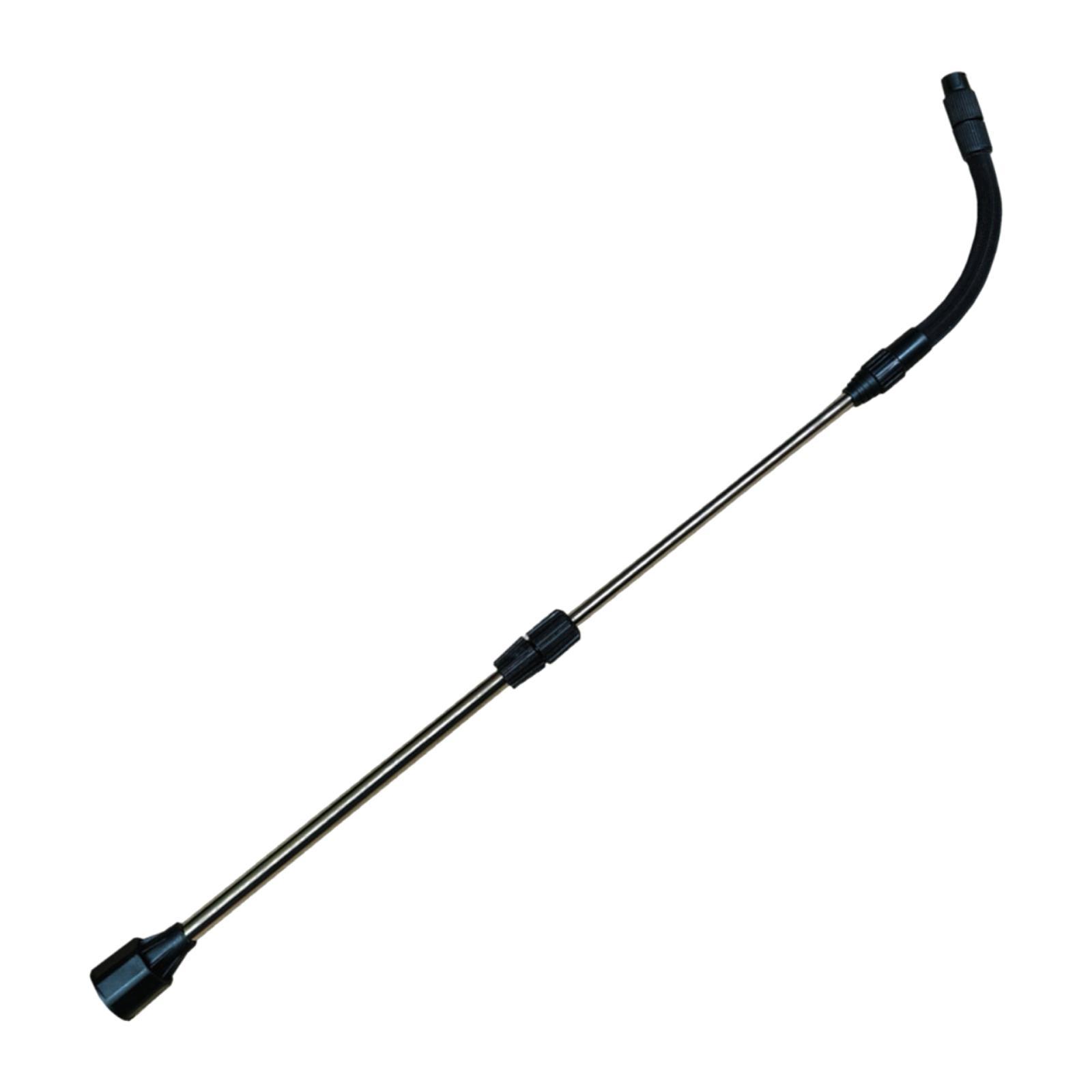 

62cm Long Spray Nozzle for Garden Watering Can with Universal Fit And Swivel чёрный