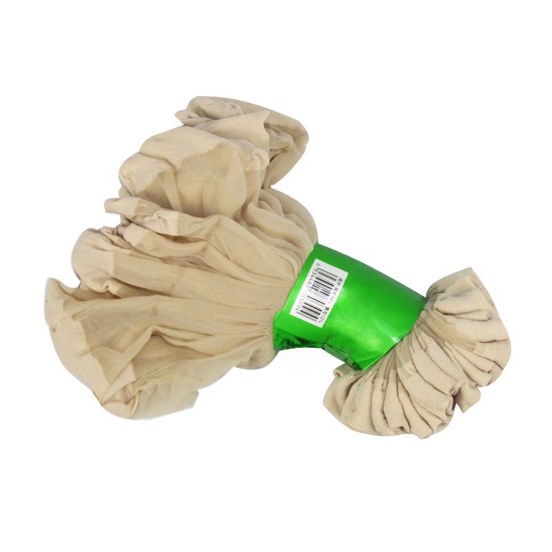 10airs  women summer sexy ultrathin transparent crystal silk socks high elastic skin color nylon short socks female