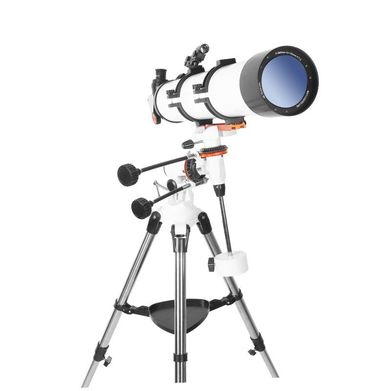 120900 Astronomical Telescope Large Aperture Equatorial Refracting Outdoor High Magnification HD Professional Stargazing Moon