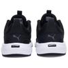PUMA Slip Resistant Abrasion Resistant Slip Resistant Abrasion Resistant Low top Running Shoes Unisex Black White 379271-05