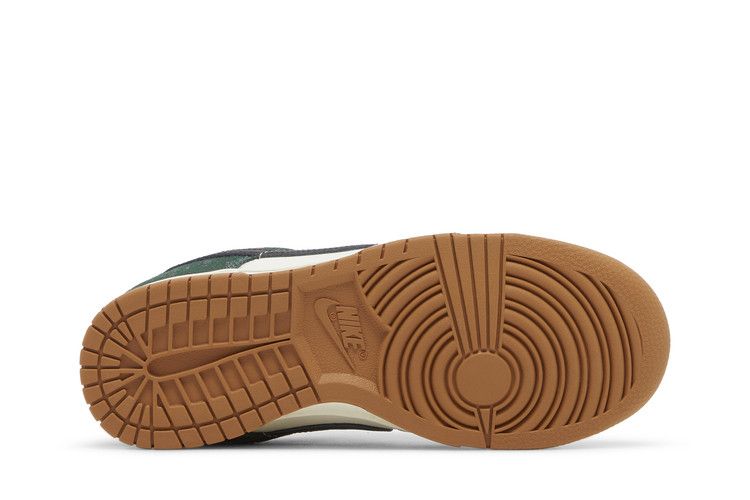 Women's Sneakers Nike Dunk Low Green Snake (Women's) Pro Green/Sail/Gum Medium Brown/Black
