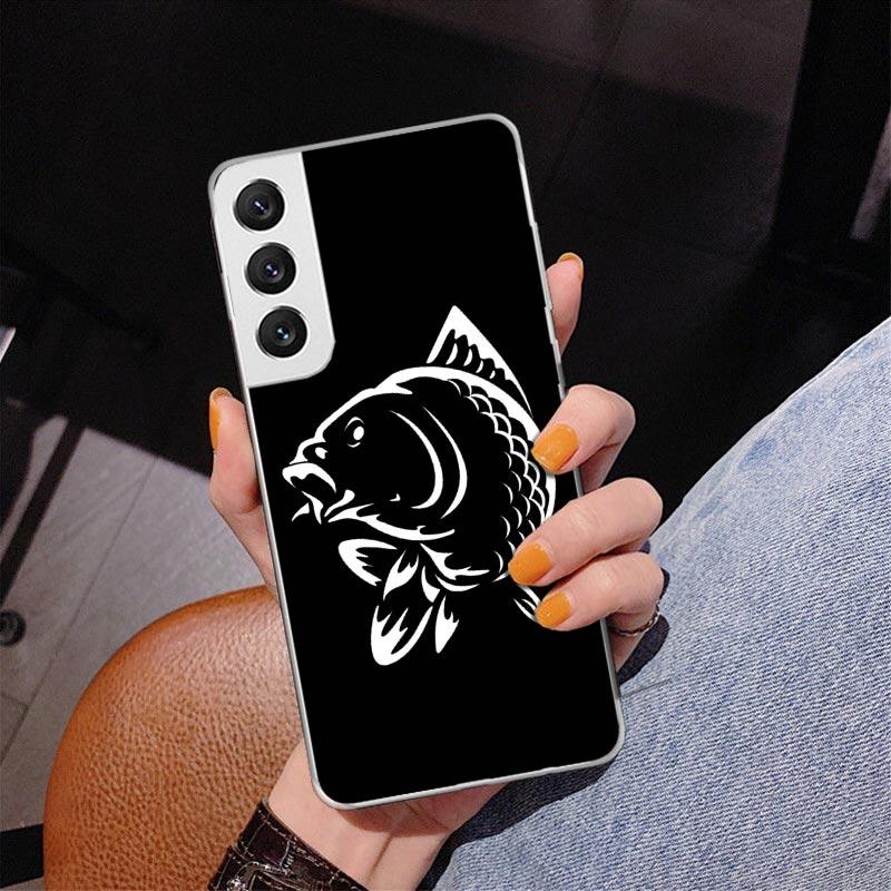 

Nash Fishing Art Phone Case For Samsung Galaxy S24 S25 Edge S26 Ultra S23 S22 S21 Plus S20 FE + Personalized Print Cover Galaxy Samsung S20 Ultra