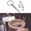 Kaffeemaschinen-Reparaturwerkzeuge Kaffeemaschinen-Reparaturwerkzeug Ovaler Kopf Magnetischer Schraubstift Jura Spezialbohrer Schraubendreher Edelstahl 3