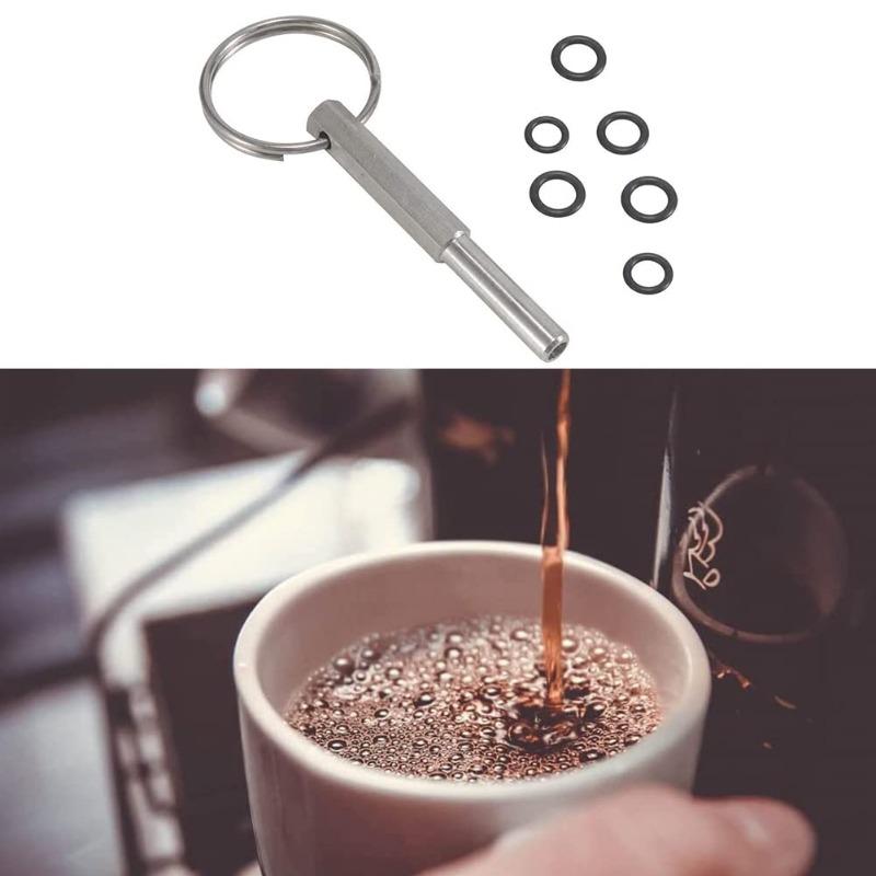 Kaffeemaschinen-Reparaturwerkzeuge Kaffeemaschinen-Reparaturwerkzeug Ovaler Kopf Magnetischer Schraubstift Jura Spezialbohrer Schraubendreher Edelstahl 3