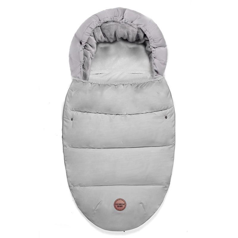 Thickened Baby Sleeping Bag Stroller Winter Warm Cocoon Style Infant Sleep Sack 0-3 Years Coral Fleece