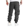 Pantaloni Cargo da Uomo con Tasche Multiple Jogger Casual Atletici per Autunno e Inverno