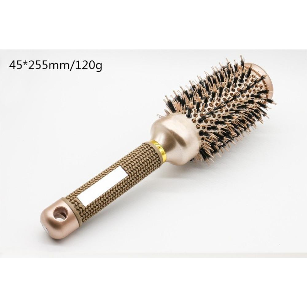 Cylinder Curling Roller Comb Professional Styling Hair Comb