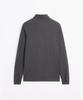 Masimodutti Long Sleeve Textured Pique Polo Shirt