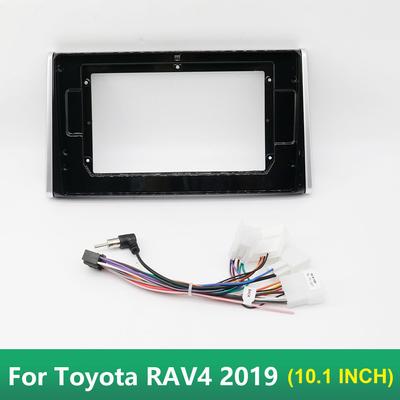 10.1 Inch Car Radio Fascia Frame 2DIN Install Panel Dashboard For Toyota RAV4 2019