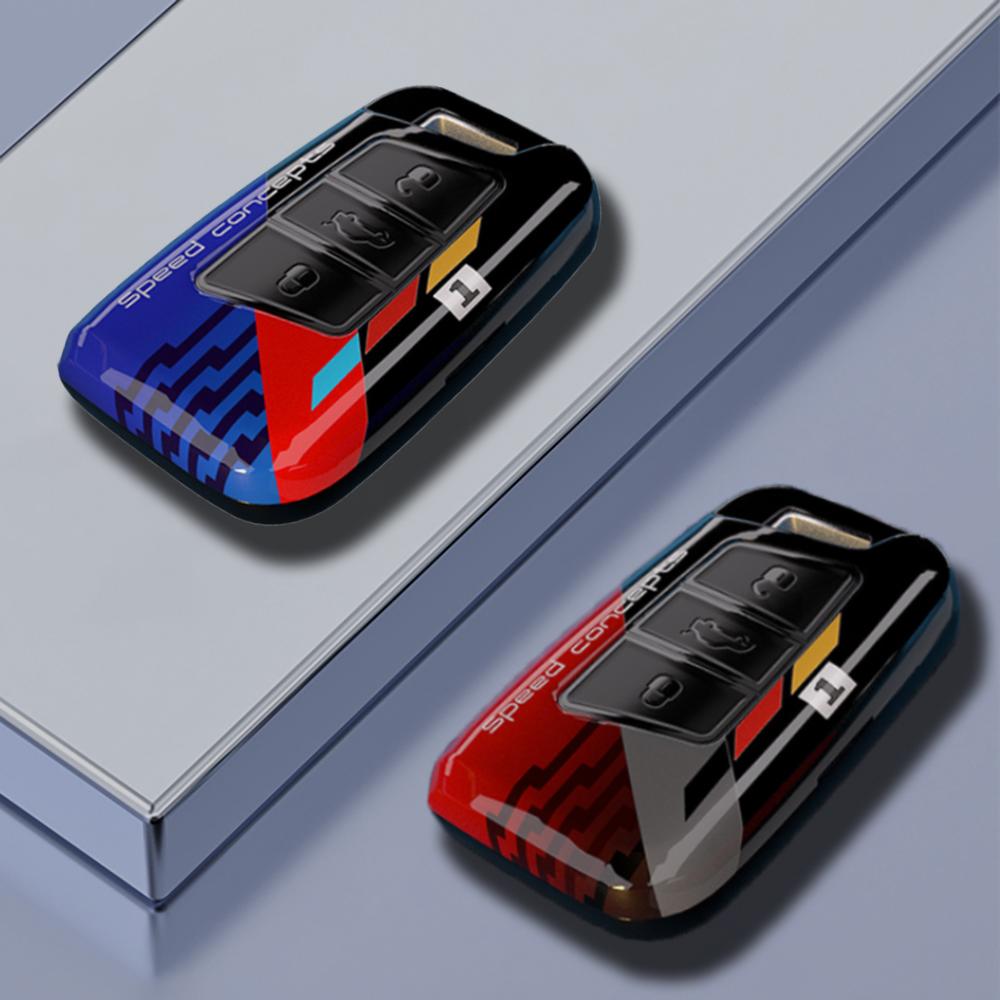 For Vw Volkswagen Magotan Magotan Gte Passat B6 B7 B8 Cc Arteon For Skoda Fabia Superb A7 Kodiaq Car Abs Carbon Key Cover Case