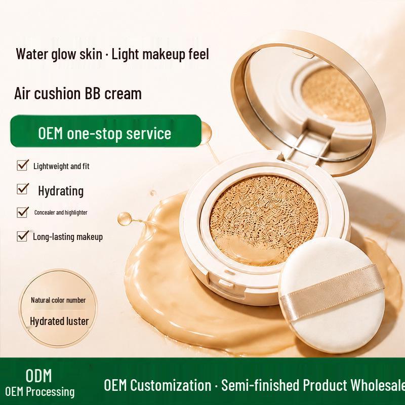 Air Cushion BB Cream: Long-Lasting, Flawless Coverage, Pore-Concealing, Non-Caking Two-in-One Foundation