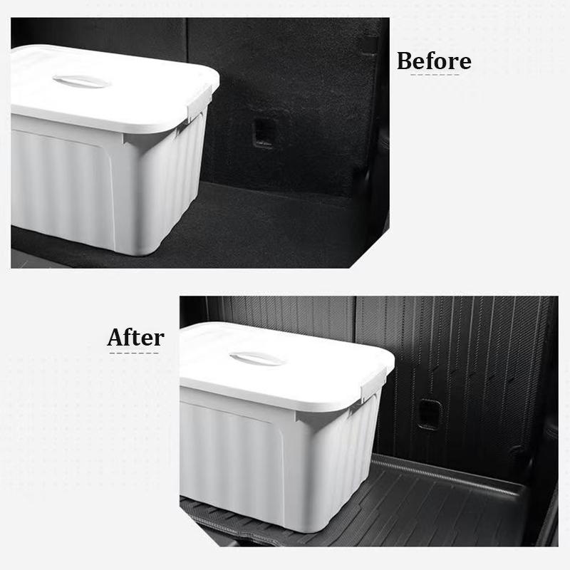 Car Trunk Mat For Tesla Model YL 2025 2026 TPE Seat Backrest Anti-Kick Mats All-Weather Trunk Carpet Cargo Liner Car Accessories
