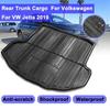 For VW Jetta  For Volkswagen Tray Rear Trunk Cover Matt Car Cargo Liner Boot Mat Floor Carpet Kick Pad Mat