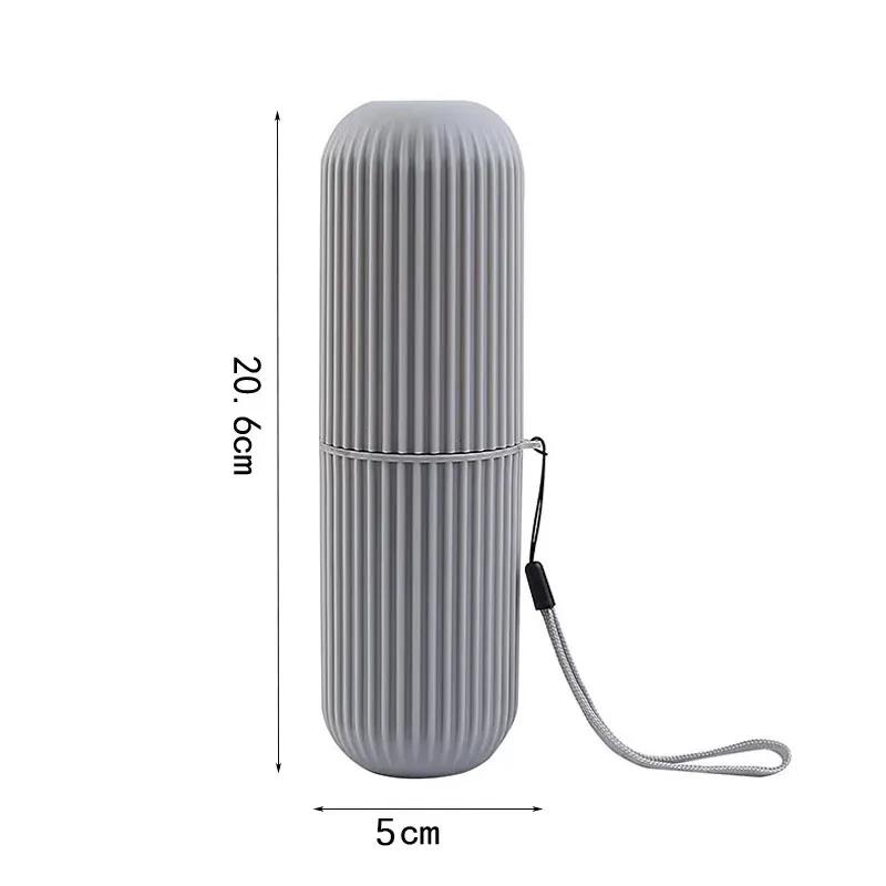 Portable Toothpaste Toothbrush Protect Holder Case Travel Camping Storage Box Organizer Travel Toiletries Storage Cup New Creat