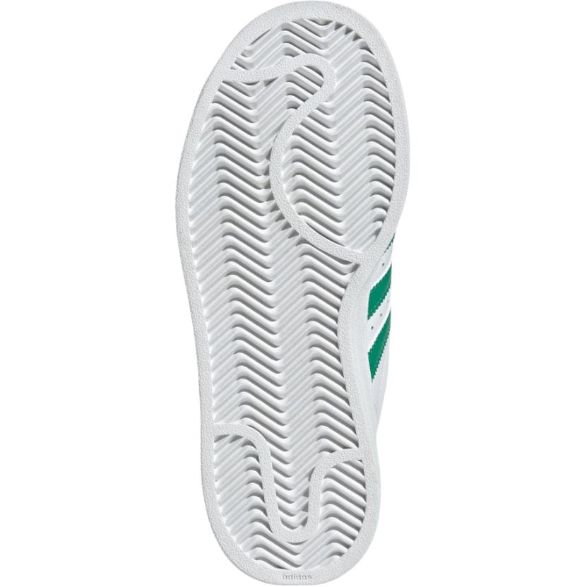 adidas Superstar 2 J White Court Green Kids Sneakers Cloud-White JH7897
