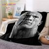 La Roccia Dwayne Johnson Attore Coperta Morbida in Flanella, Coperta da Lancio Coperta Confortevole per Picnic Letti Divano Casa Camera da Letto Regalo