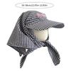 Quick Drying Baseball Hat for Women Girls Embroidery Adjustable Hat Checkered