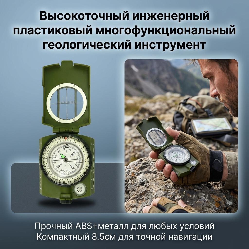 High-Precision Engineering Plastic Multifunctional Geological For Outdoor Navigation Picture Section