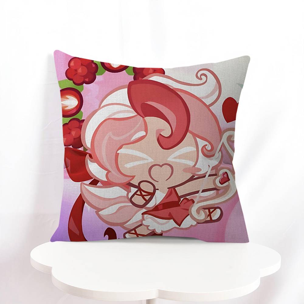 Pavlova Cookie Cartoon Pillowcase 45x45cm Cute Pillowcase Living Room Sofa Cushion Cover Bedroom Home Decoration