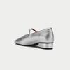 Thommcan Women S Comfort Mary Jane pumpS Silver 8tmmi25S7r