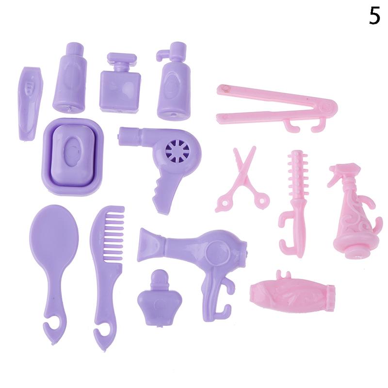 1:12 Cute Dollhouse Miniature Bathtub Bathroom Bath Shower Faucet Towel Model Furniture Decoration Accessories Toys