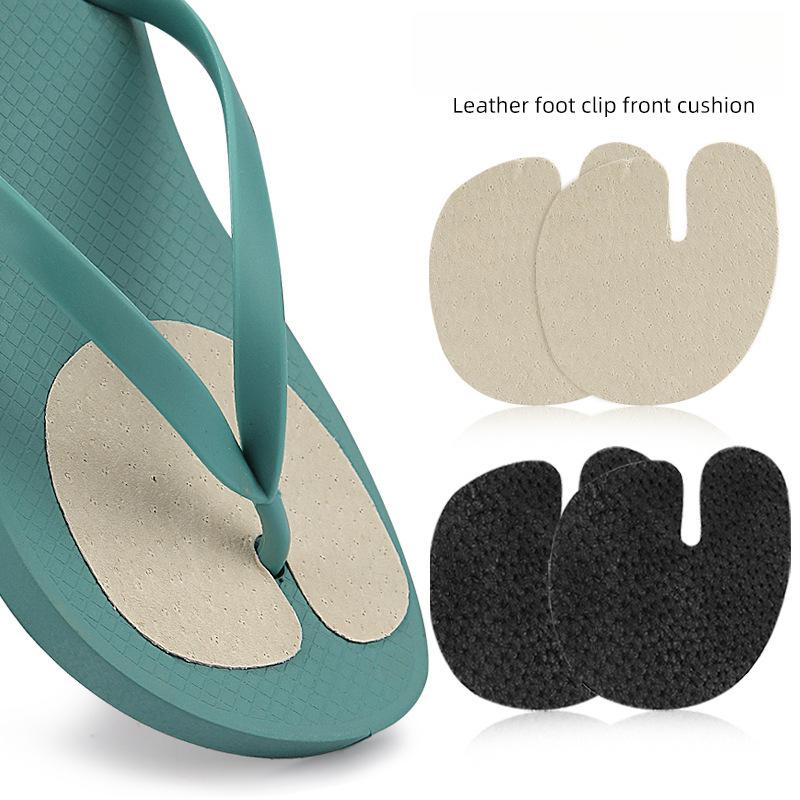Leather Flip-flops Pinch Foot Front Pad, Slippers Sandals Invisible Anti-wear Sub-toe Anti-slip Sticker Self-adhesive Anti-wear Sole Pad