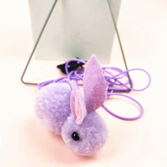 Cat Teaser Toy Plush Rabbit Relieve Boredom Interactive Toy Door Hanging Toy Kitten Toy