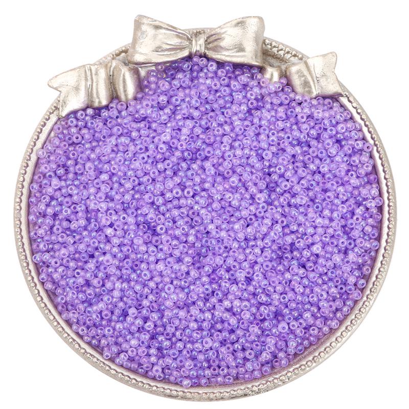 Cremewolke Fantasy Glas Reisperlen: 2/3/4mm DIY Armband- & Halskettenmaterial