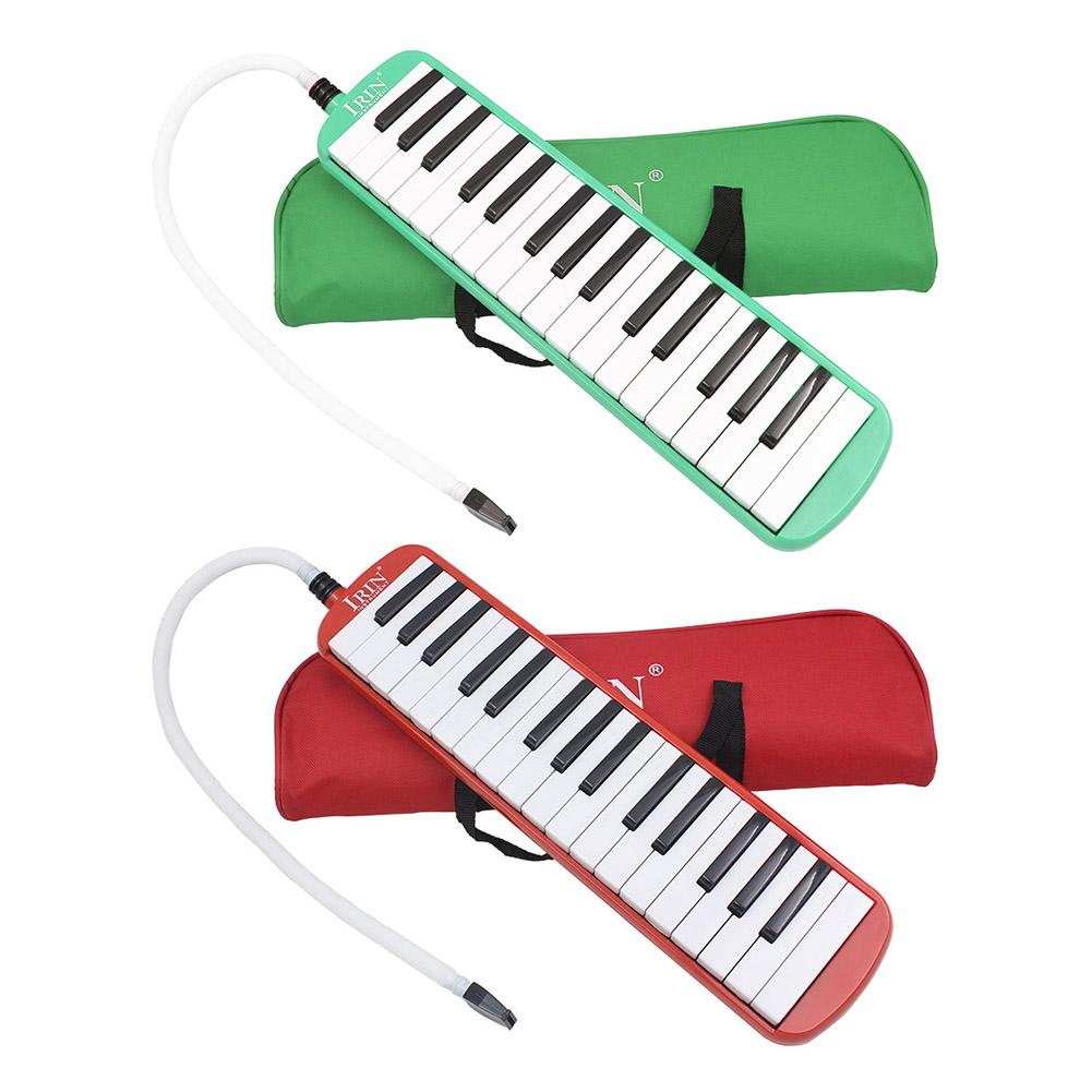 Cheap 32 Keys Melodica Keyboard with Mouthpiece Plastic Piano Harmonica with Carrying Bags for