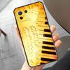Piano keys Vintage Music Notes Case For Xiaomi 14 15 17 Ultra 13T 14T 15T Pro POCO F8 Ultra F7 F5 F6 X3 X5 X6 X7 Pro Cover