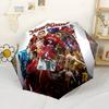 Cristiano Ronaldo Personalized Name Umbrella Compact Travel Automatic Umbrella Folding Umbrella with 8 Ribs Lightweight All-Season Use Fashion Lovers