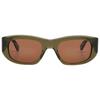Garrett Leight Laguna Sun Oak Rechteckige Unisex-Sonnenbrille 2140 Wil O 50