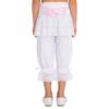 Kids Pirate Cosplay Bloomers Victorian Lolita Pantaloons Floral Lace Ruffle Elastic Waistband Steampunk Underwear