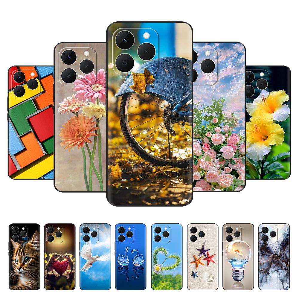 Case For Realme 15T Case Cute Love Heart Cartoon Pattern Back Cover Silicon Phone Cases For Realme 15 Pro realme15 Housing Funda