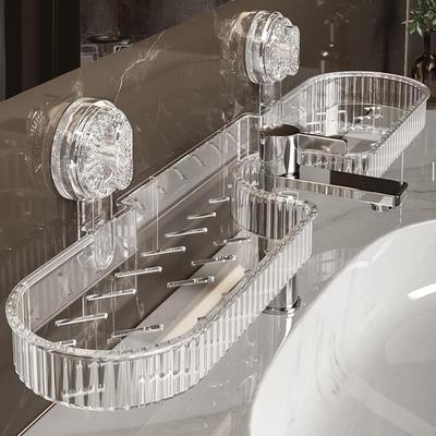 Organisateur de Salle de Bain Mural avec Ventouse