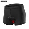 Isuo Men's Cycling Underwear Shorts with Thick Silicone Cushion, Quick-Drying for Road Biking