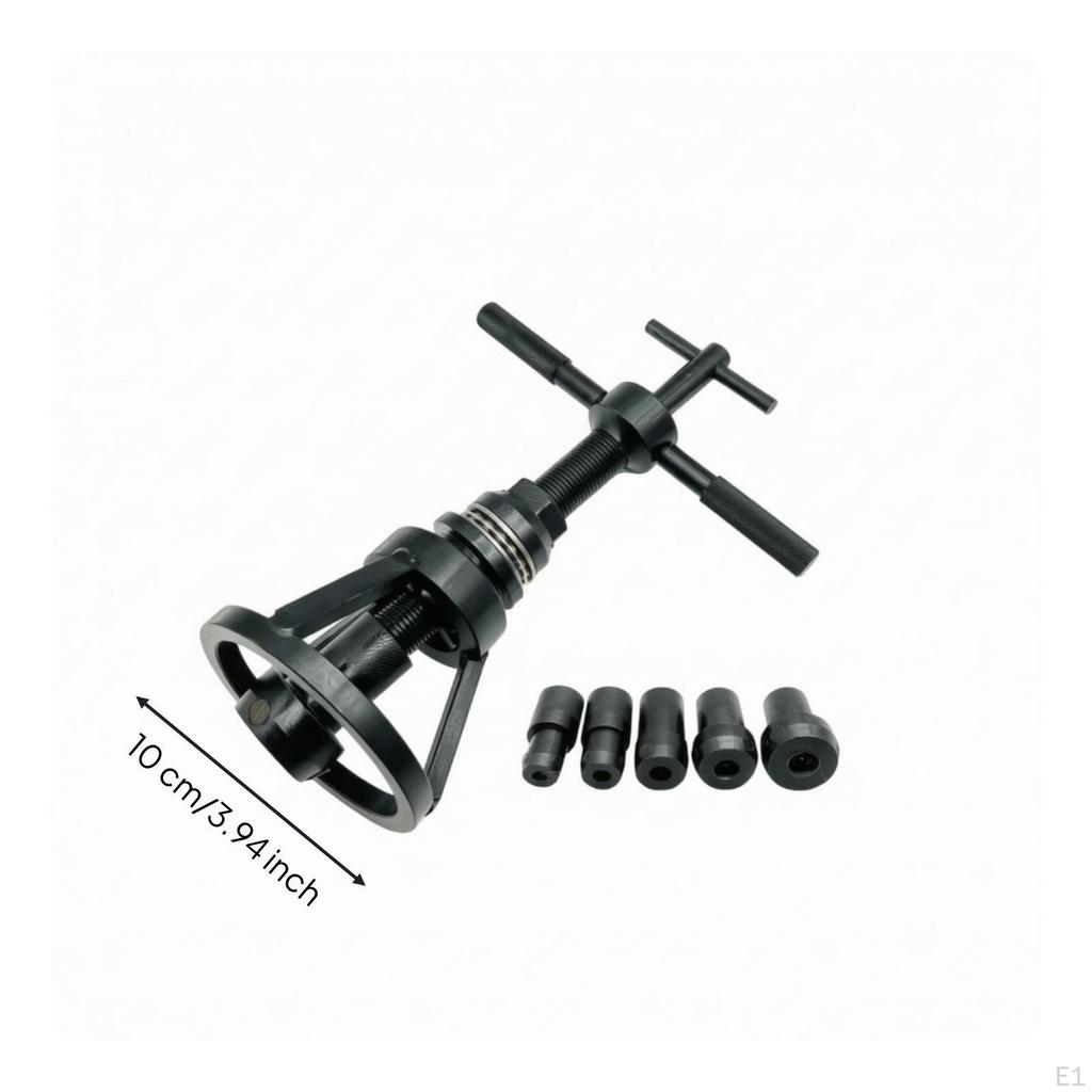 Cylinder Seat Puller with Interchangeable Heads Screw-Driven Rings
